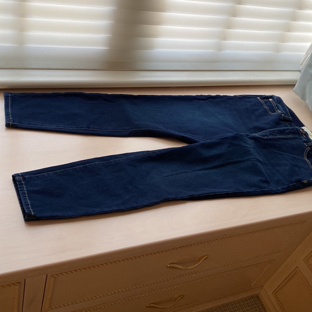 Slim soft surroundings denim jeans size 14P (petite) NWOT new never wor…